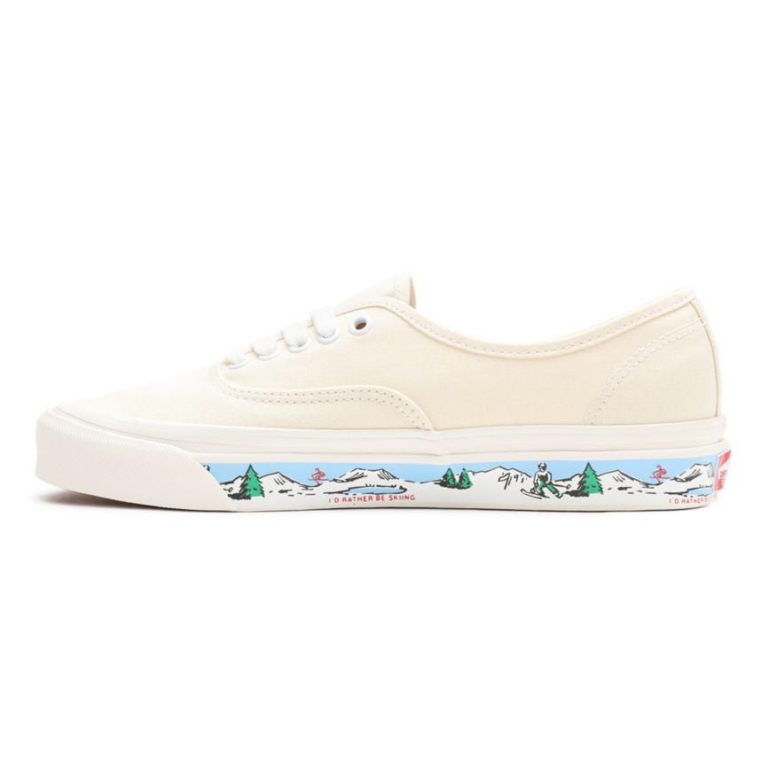 Vans Anaheim Factory Authentic 44 DX Topanky Biele | VN451G0XJ91