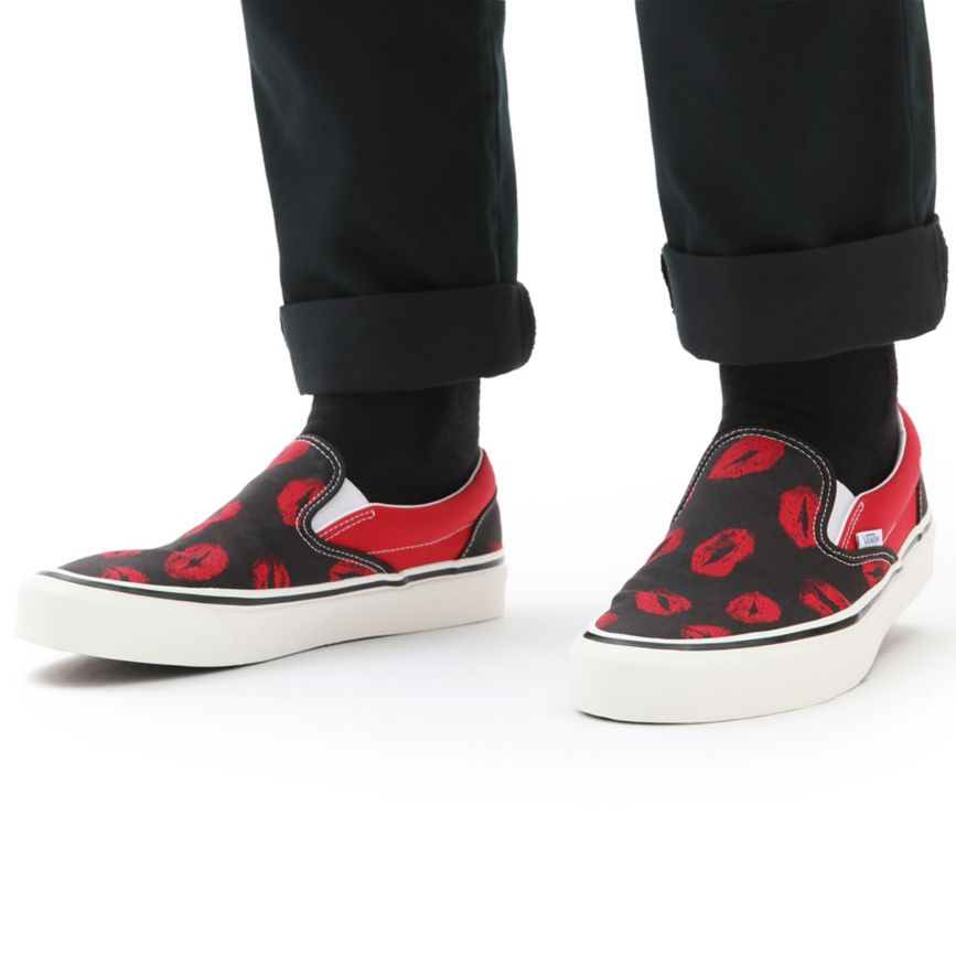 Vans Anaheim Factory Klasické Slip-On 98 DX Topanky Čierne | VN011N5CW55