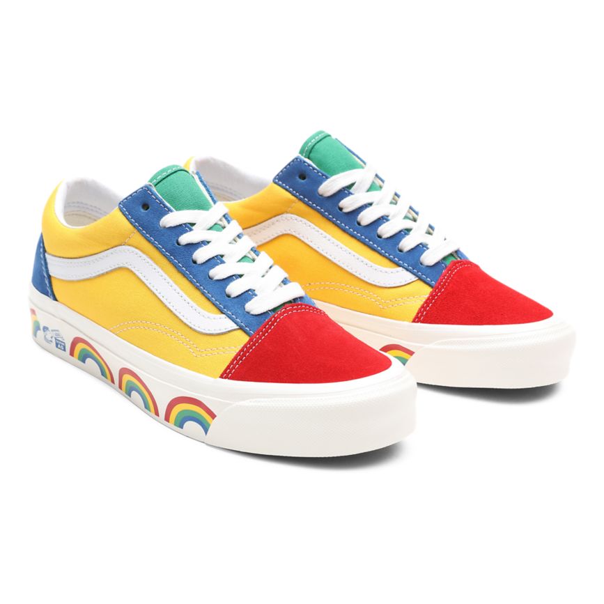 Vans Anaheim Factory Old Skool 36 DX Topanky Viacfarebný | VN086S1ES09