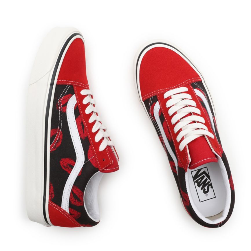 Vans Anaheim Factory Old Skool 36 DX Topanky Červené | VN225A9CM36