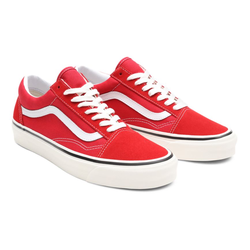 Vans Anaheim Factory Old Skool 36 DX Topanky Červené | VN320B7ED28