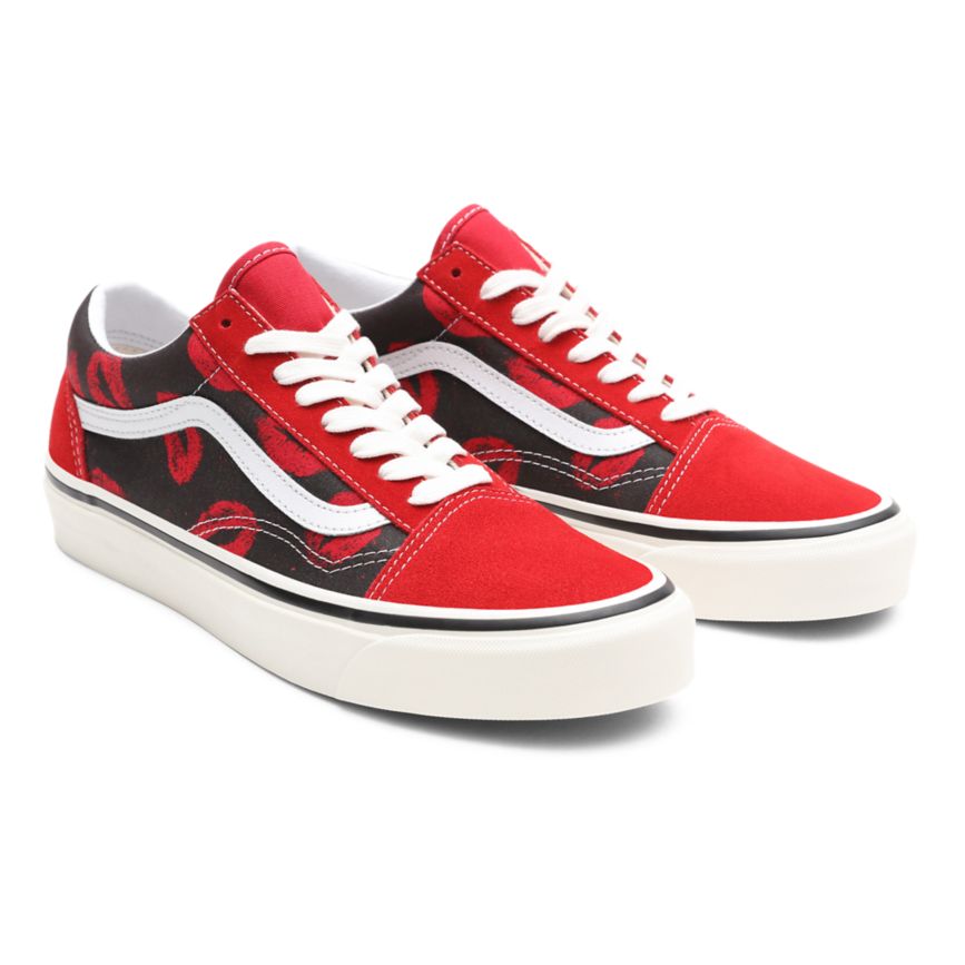 Vans Anaheim Factory Old Skool 36 DX Topanky Červené | VN554P9EO34