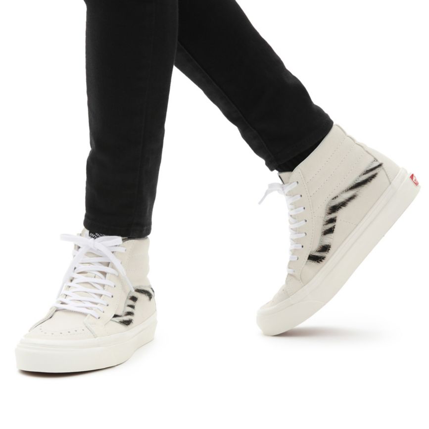 Vans Anaheim Factory SK8-Hi 38 DX Topanky Biele | VN318I2ME72