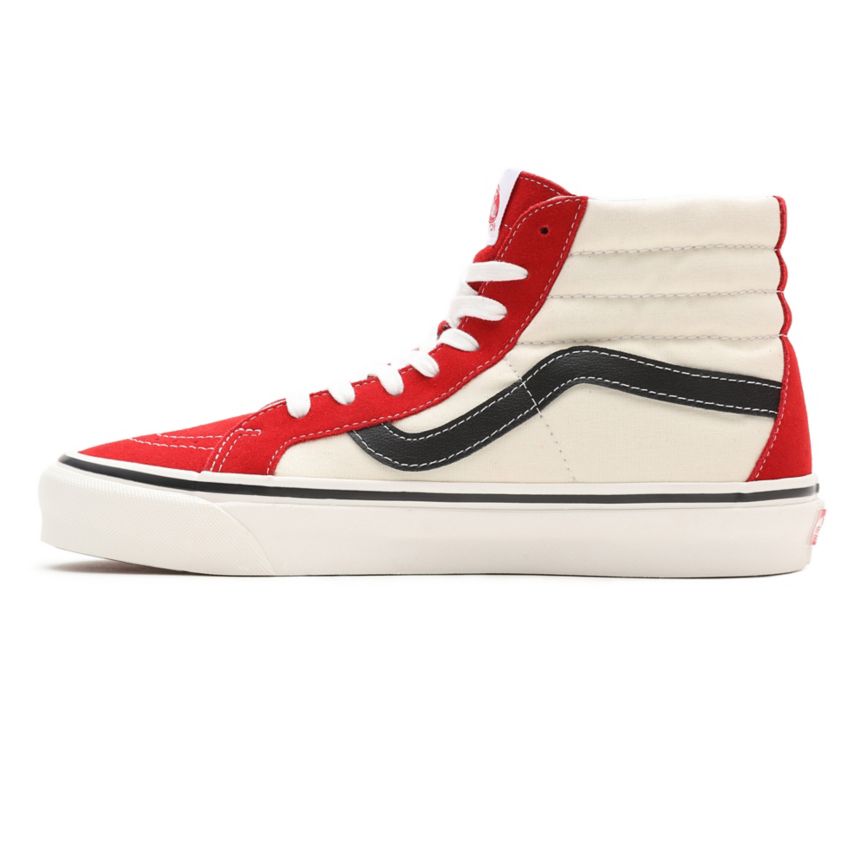 Vans Anaheim Factory SK8-Hi 38 DX Topanky Červené | VN745D4HY12
