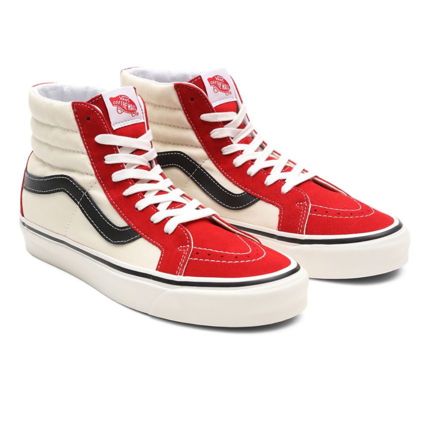 Vans Anaheim Factory SK8-Hi 38 DX Topanky Červené | VN745D4HY12