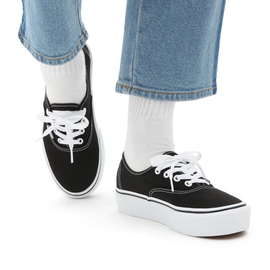 Vans Authentic Platforme 2.0 Topanky Čierne | VN199T4II72