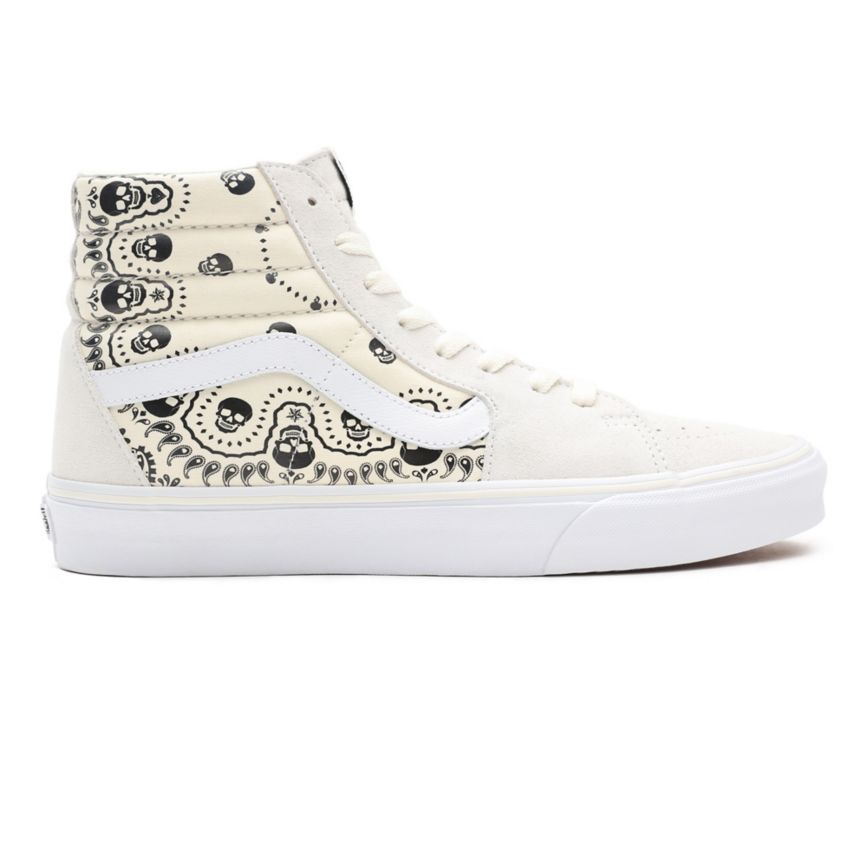 Vans Bandana SK8-Hi Topanky Biele | VN926L0ZI29