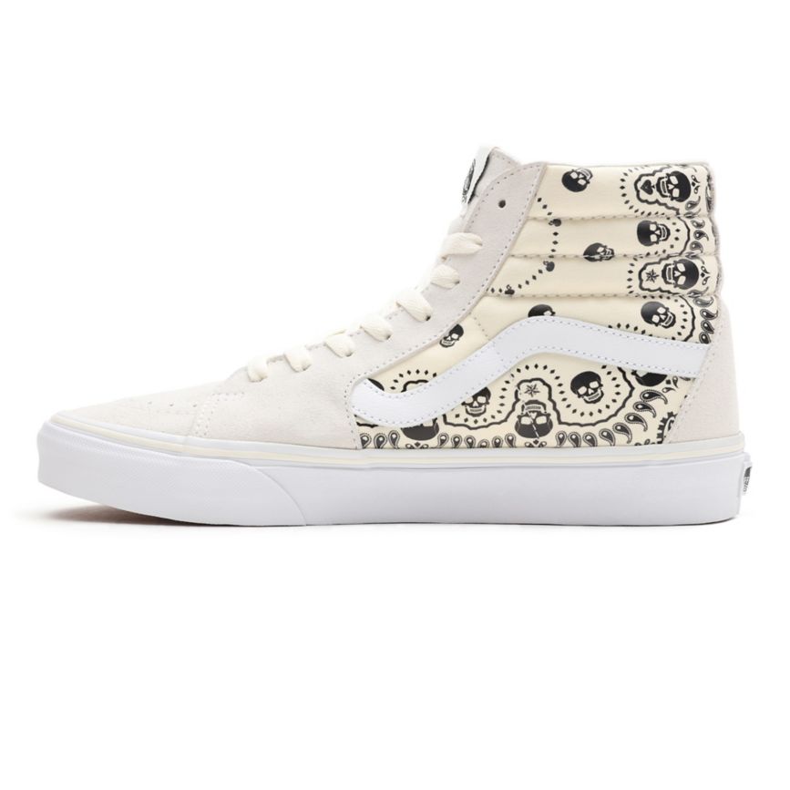Vans Bandana SK8-Hi Topanky Biele | VN926L0ZI29