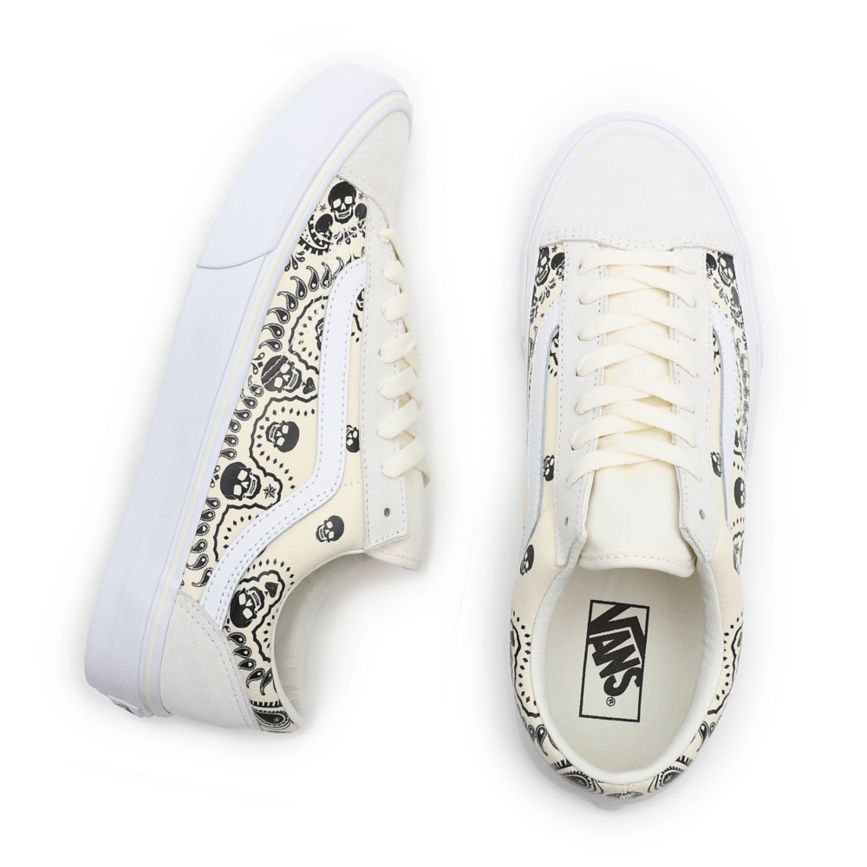 Vans Bandana Štýl 36 Topanky Biele | VN259O4YX66
