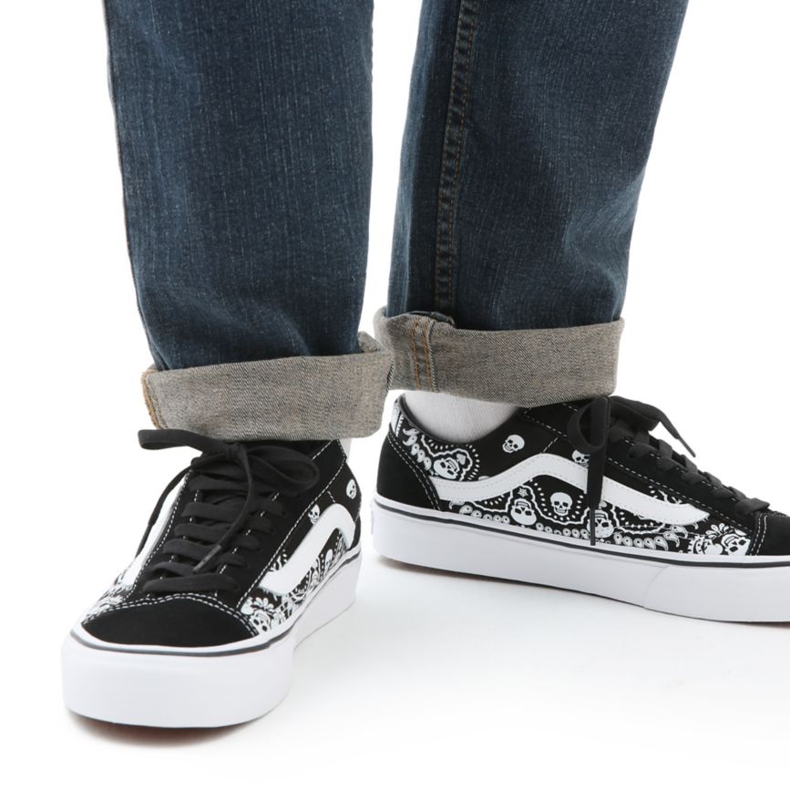 Vans Bandana Štýl 36 Topanky Čierne | VN063T4LX71