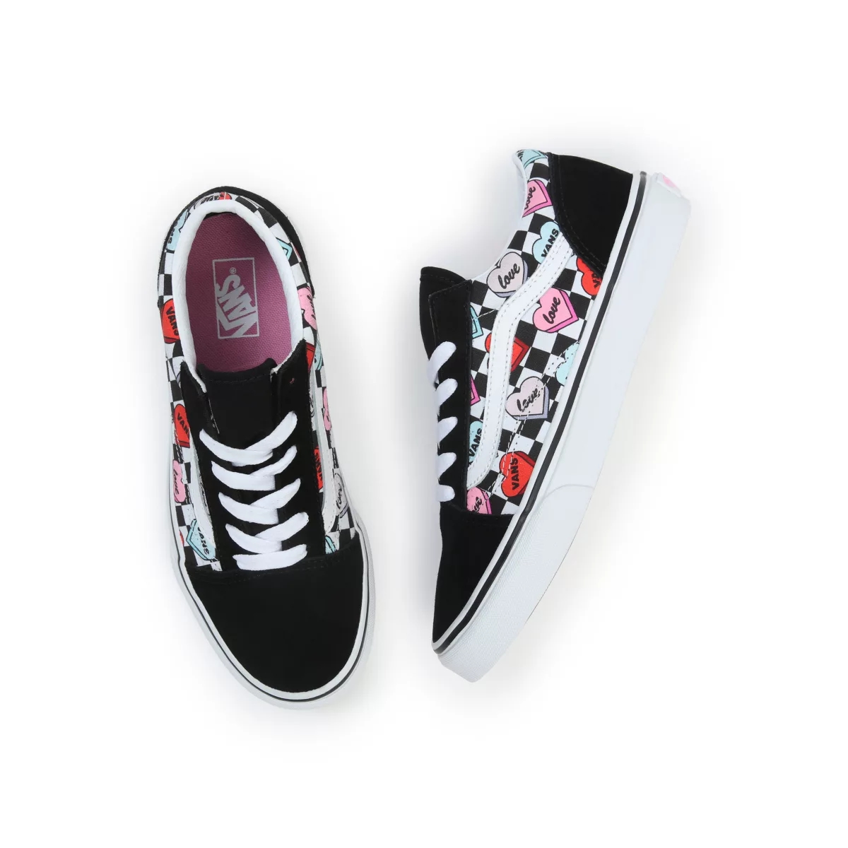 Vans Candy Hearts Old Skool Topanky Čierne | VN565C2ZO80