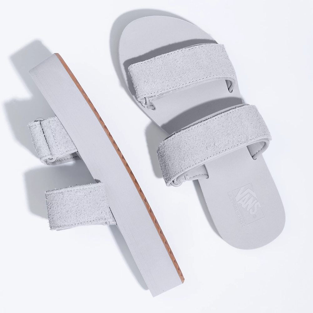 Vans Cayucas Slapky Mega Platforme Siva | VN447I8QY99