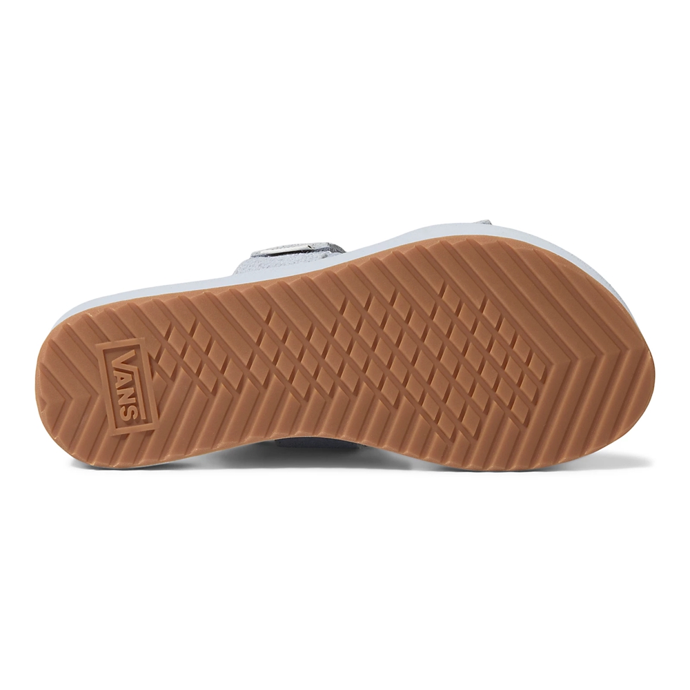 Vans Cayucas Slapky Mega Platforme Siva | VN447I8QY99