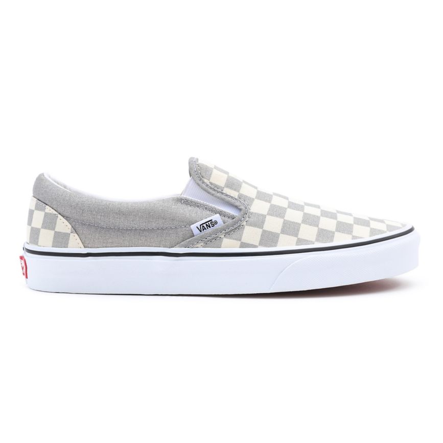 Vans Checkerboard Klasické Slip-On Topanky Siva | VN031L2VC56
