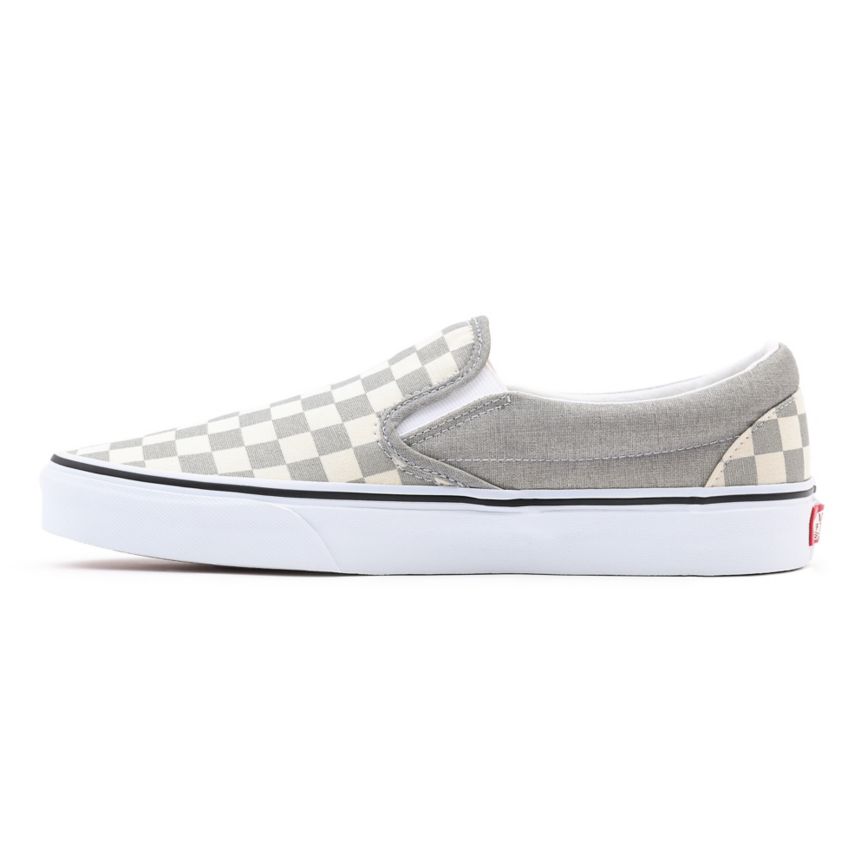 Vans Checkerboard Klasické Slip-On Topanky Siva | VN031L2VC56