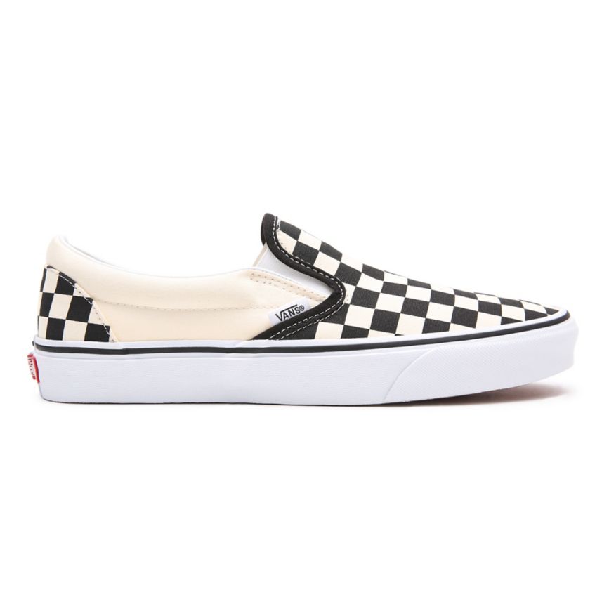 Vans Checkerboard Klasické Slip-On Topanky Čierne | VN121K9HU83