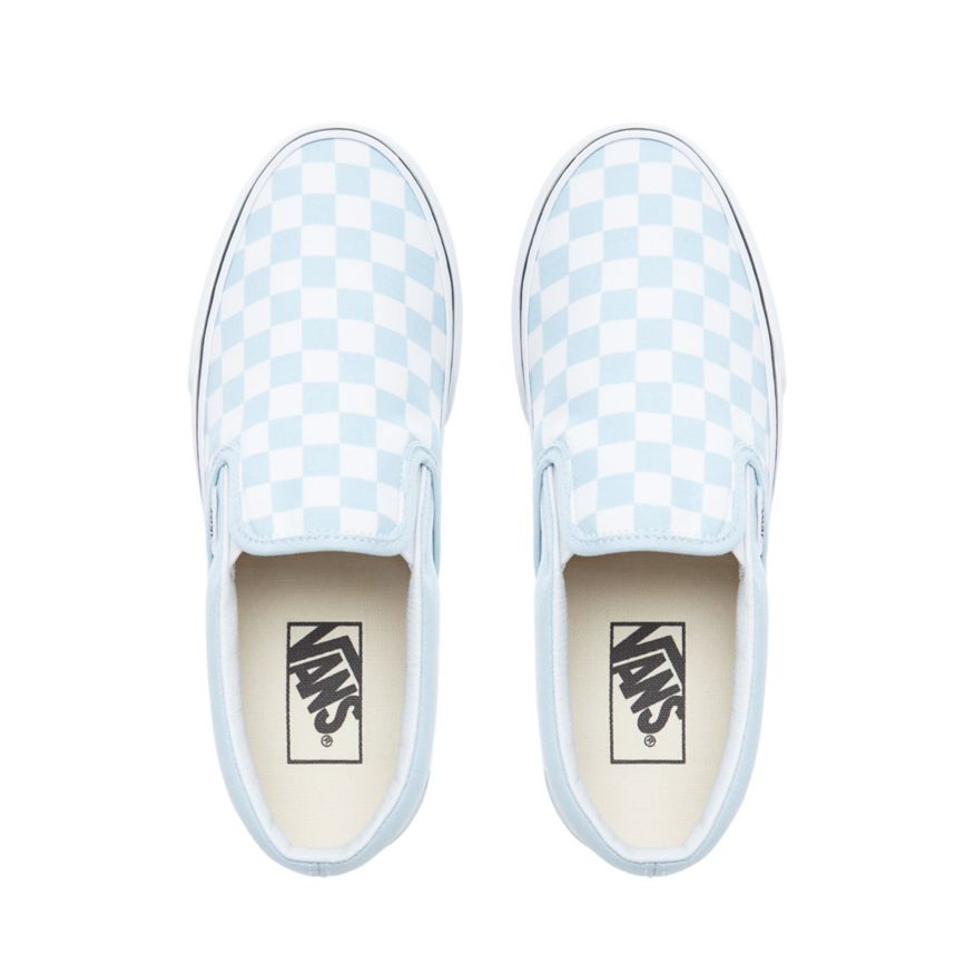 Vans Checkerboard Klasické Slip-On Topanky Modre | VN671J9JK42