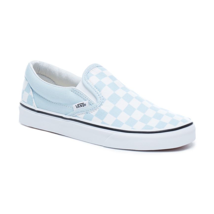 Vans Checkerboard Klasické Slip-On Topanky Modre | VN671J9JK42