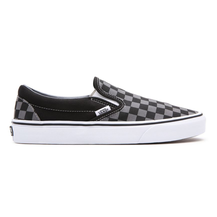 Vans Checkerboard Klasické Slip-On Topanky Čierne | VN764R6VI46