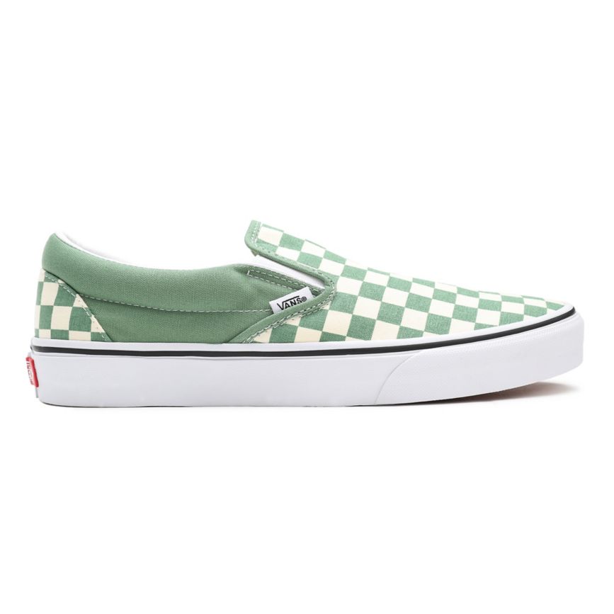 Vans Checkerboard Klasické Slip-On Topanky Tyrkysové | VN957I0HL94