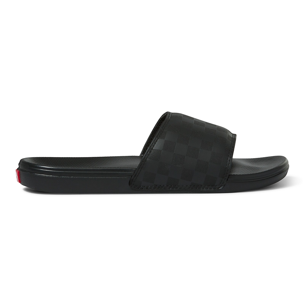 Vans Checkerboard La Costa Slapky-On Čierne | VN590W2JU01