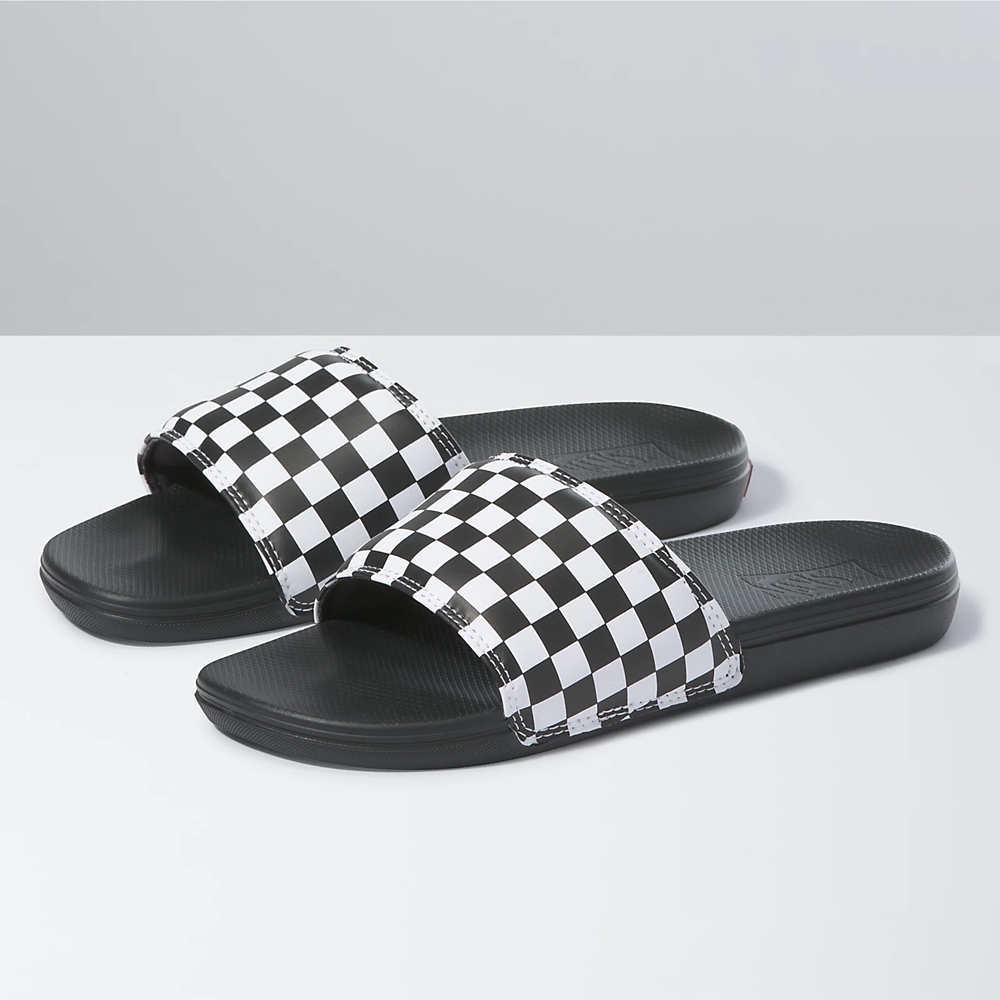 Vans Checkerboard La Costa Slapky-On Čierne | VN596N1TR26