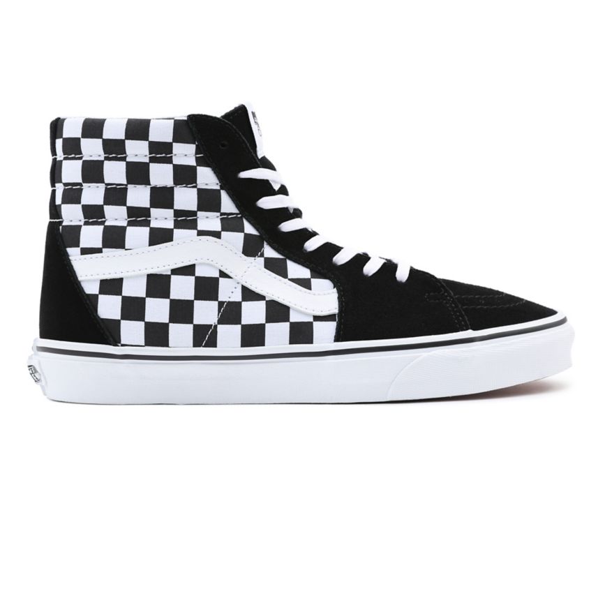 Vans Checkerboard SK8-Hi Topanky Čierne | VN333Q4HA46