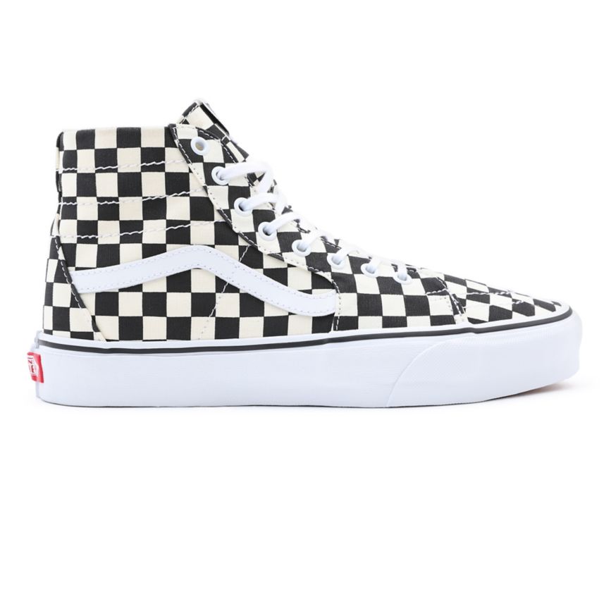 Vans Checkerboard Sk8-Hi Tapered Topanky Čierne | VN646B3FQ48