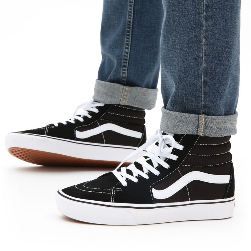 Vans Comfycush Sk8-Hi Topanky Čierne | VN024I3QC71
