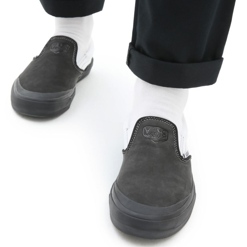 Vans DAK BMX Slip-On Topanky Čierne | VN083U4XI92