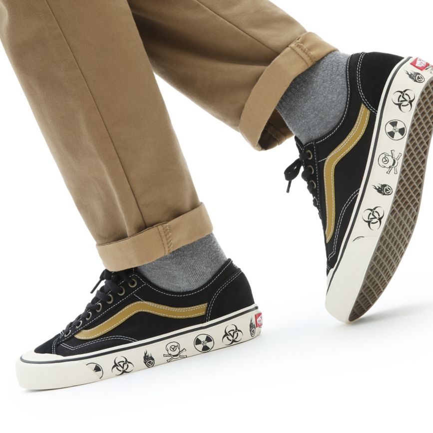 Vans Dark Aloha Štýl 36 Decon SF Topanky Čierne | VN655O0SY58