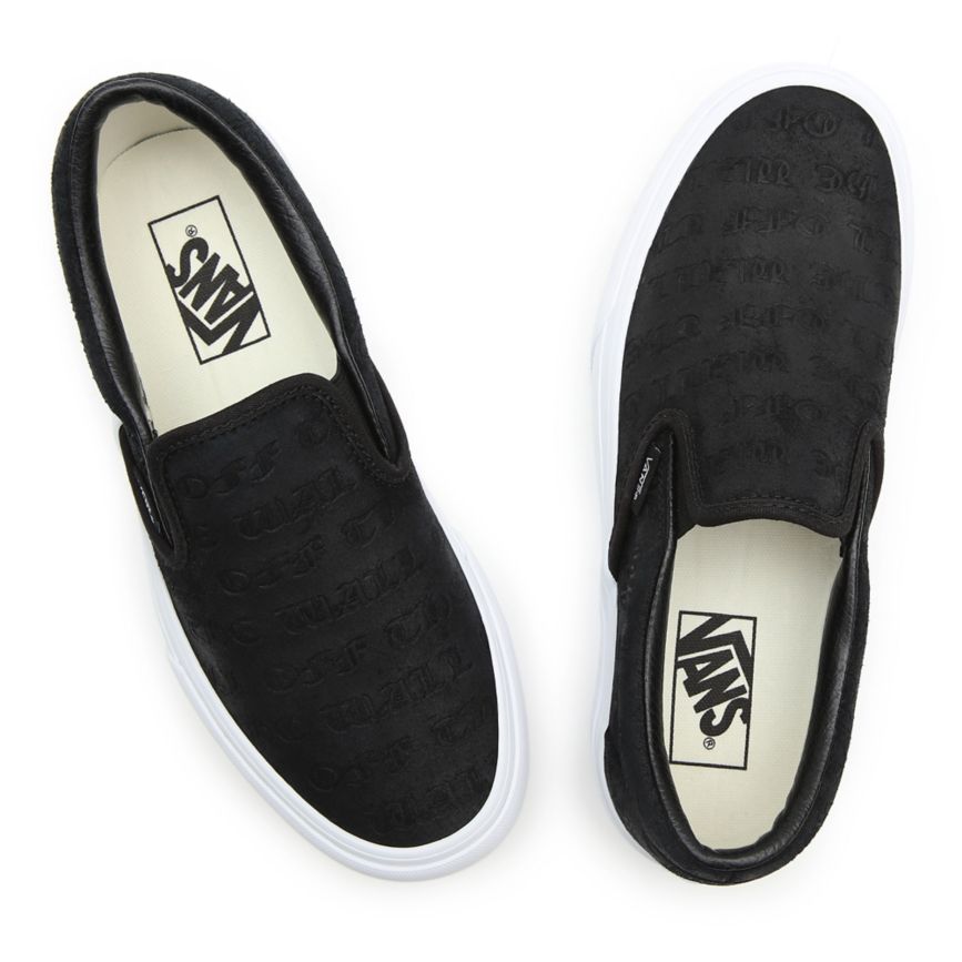 Vans Deboss OTW Klasické Slip-On Platforme Topanky Čierne | VN469J5CC33