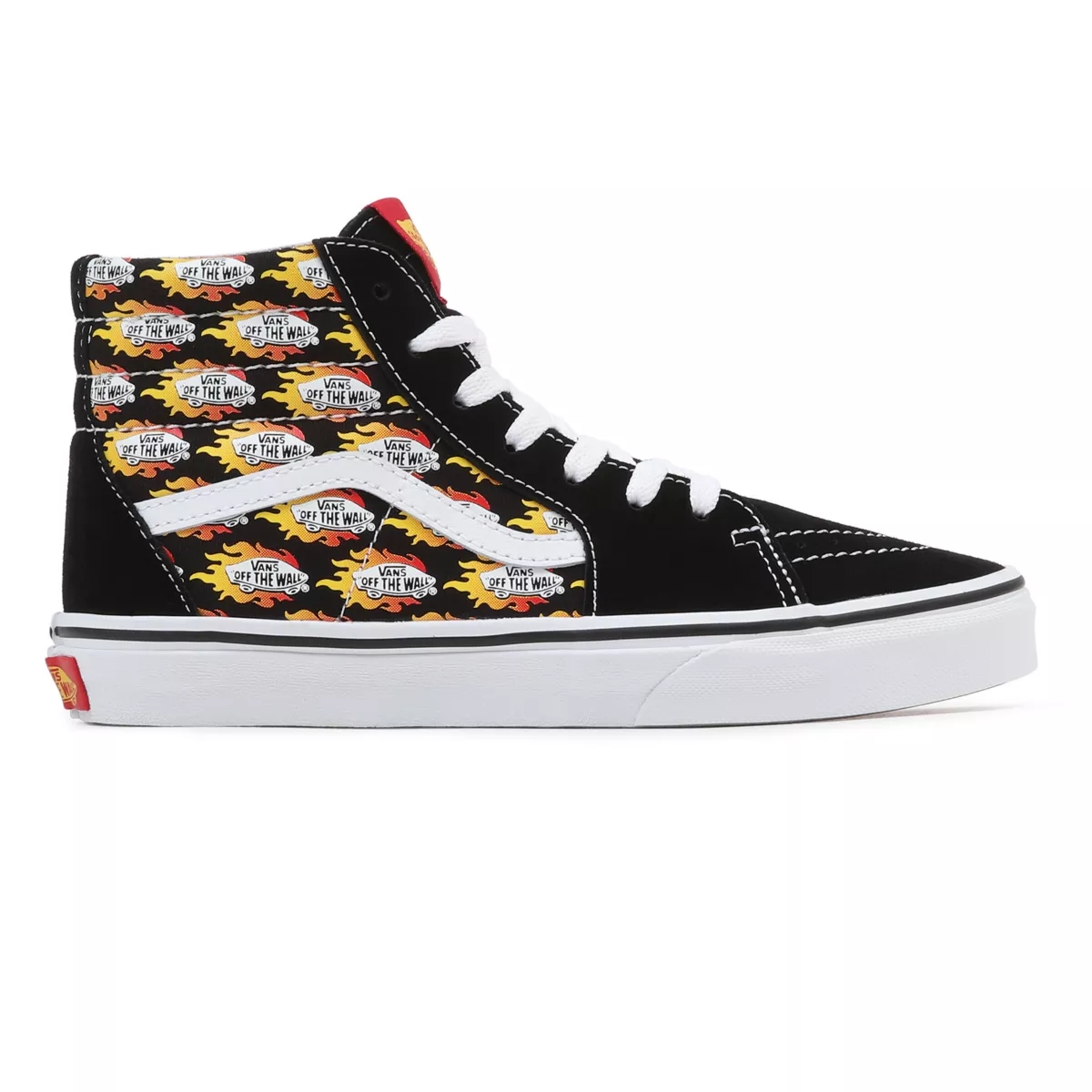 Vans Flame Logo Repeat Sk8-Hi Topanky Čierne | VN268Q3VB65