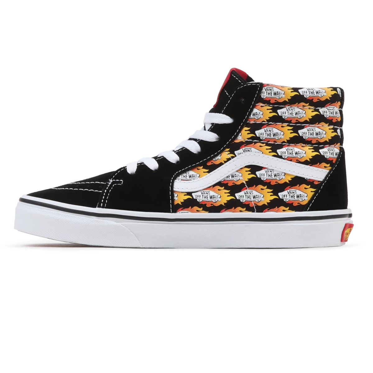 Vans Flame Logo Repeat Sk8-Hi Topanky Čierne | VN268Q3VB65