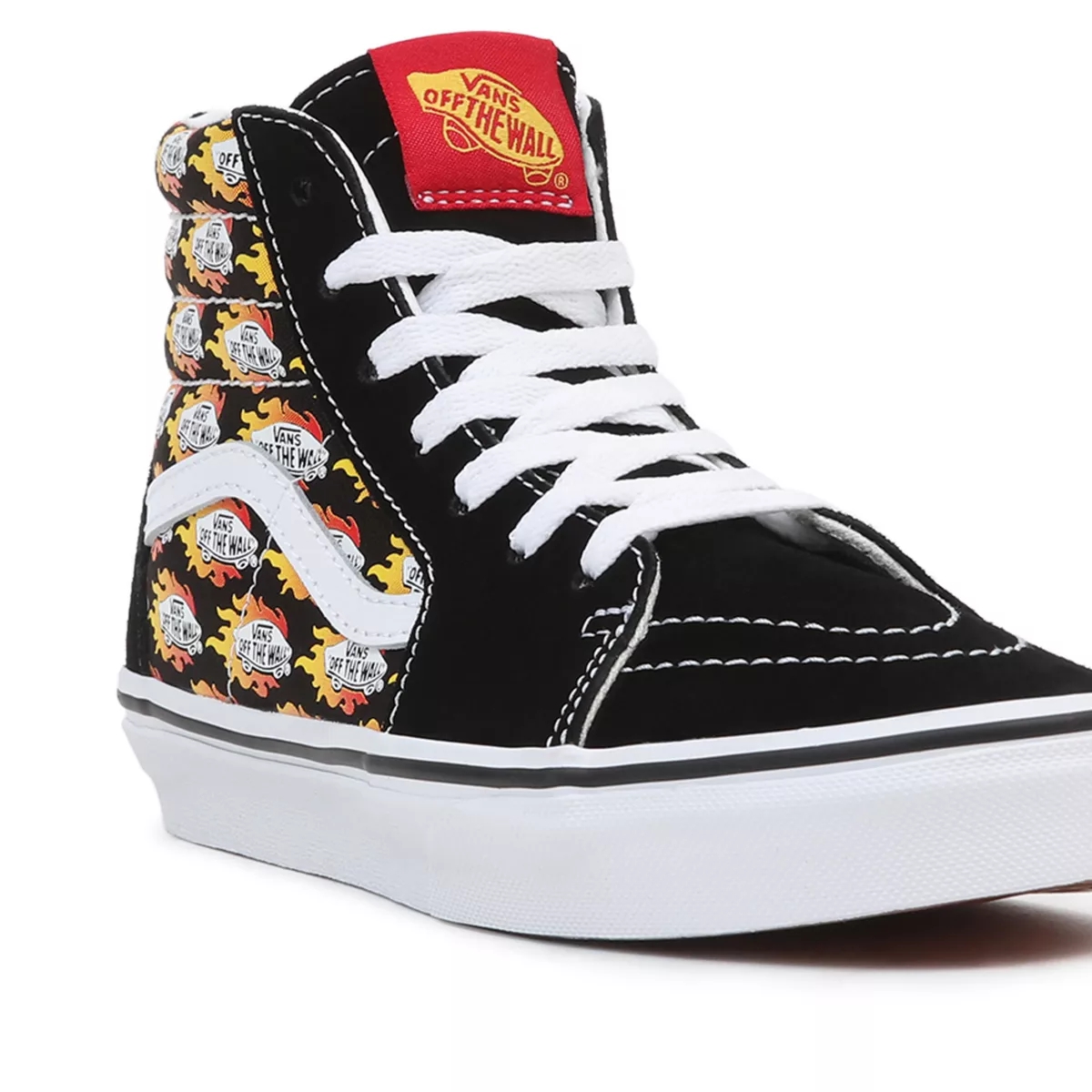 Vans Flame Logo Repeat Sk8-Hi Topanky Čierne | VN268Q3VB65