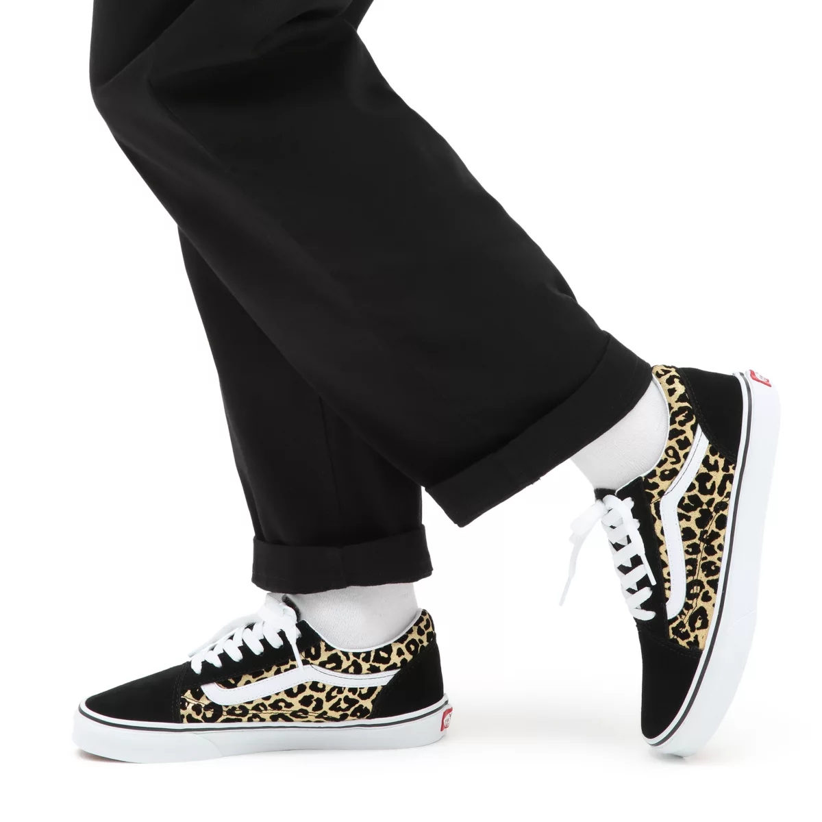 Vans Flocked Leopard Old Skool Topanky Čierne | VN277E3YT66