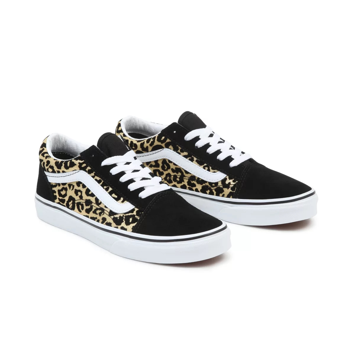 Vans Flocked Leopard Old Skool Topanky Čierne | VN277E3YT66