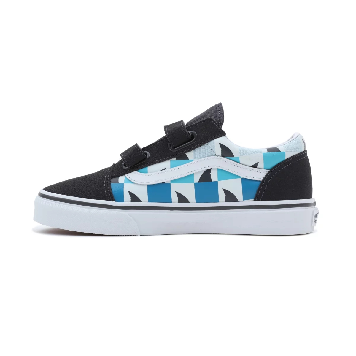 Vans Glow Checkerboard Sharks Old Skool Suchý Zips Topanky Čierne | VN963K2KC46