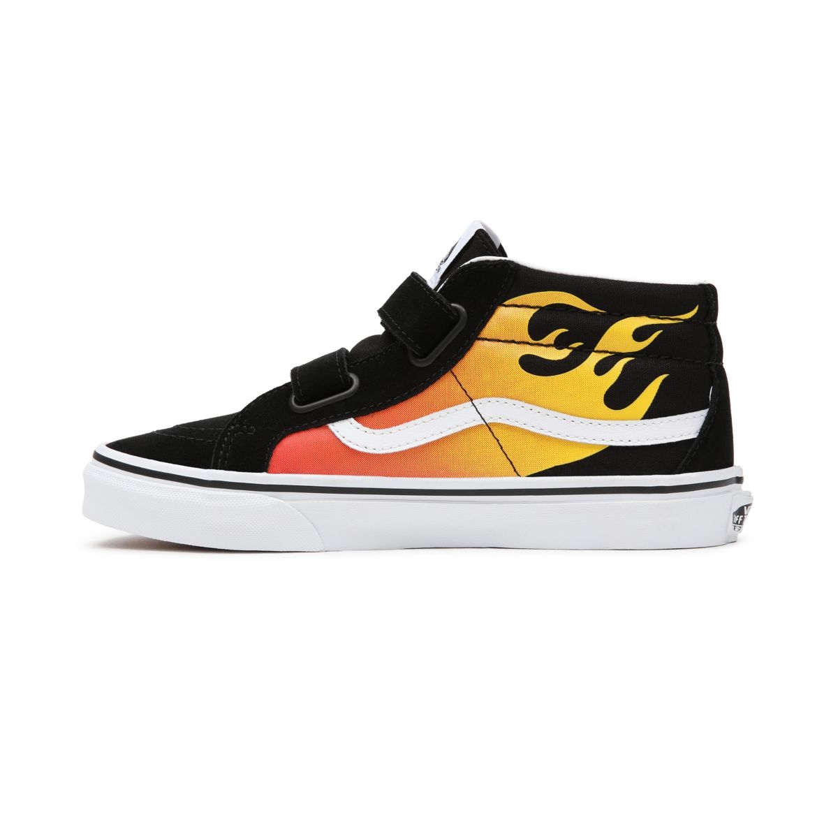 Vans Hot Flame Sk8-Stredne Reissue Suchý Zips Topanky Čierne | VN533Q9OF94