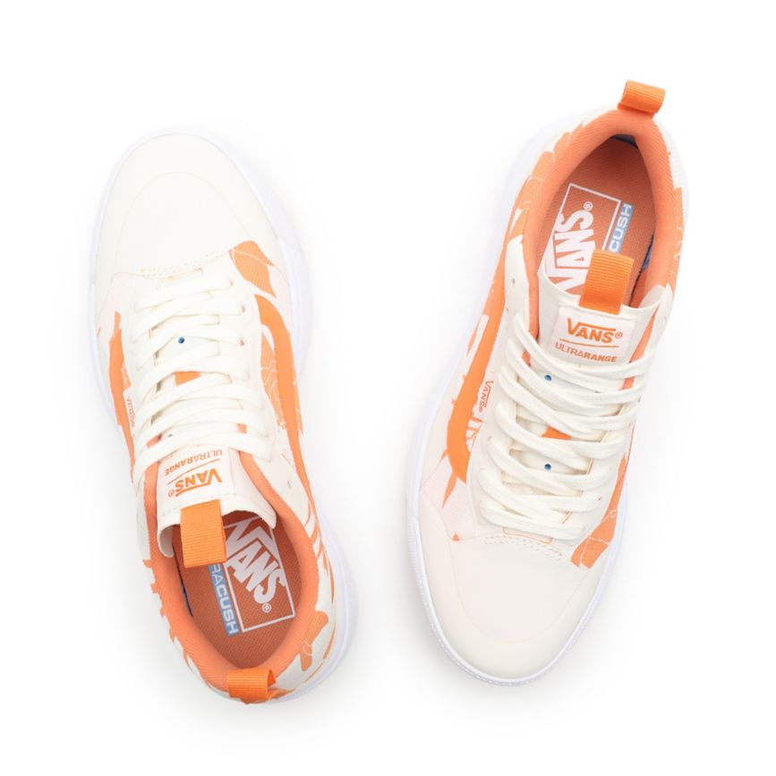 Vans Island Floral UltraRange EXO Topanky Oranžové | VN474C8CP95