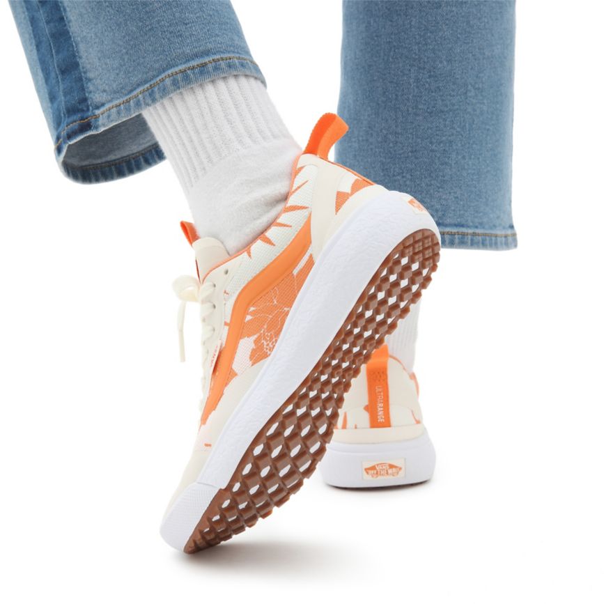 Vans Island Floral UltraRange EXO Topanky Oranžové | VN474C8CP95