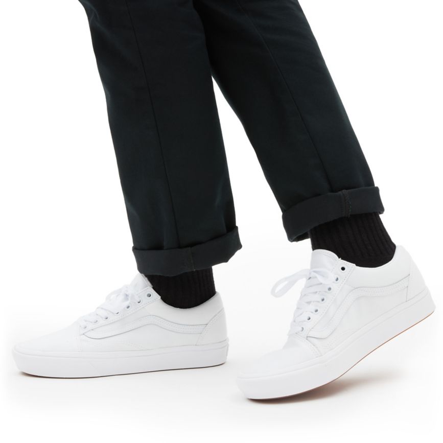 Vans Klasické ComfyCush Old Skool Topanky Biele | VN209K9ZL95