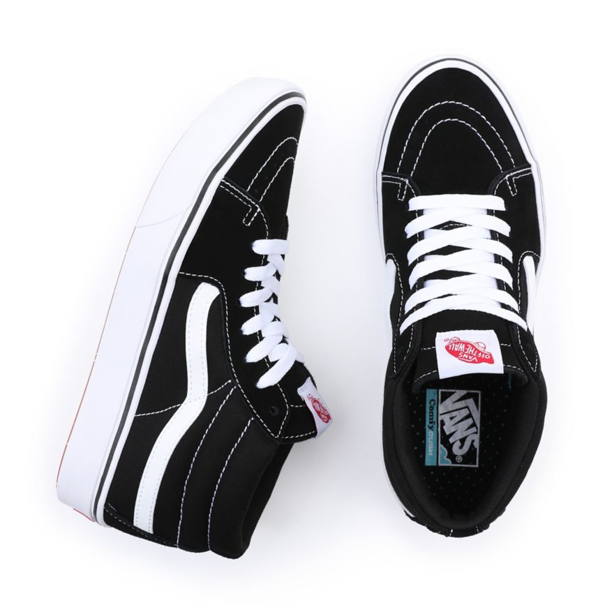 Vans Klasické ComfyCush Sk8-Stredne Topanky Čierne | VN235X3EA90