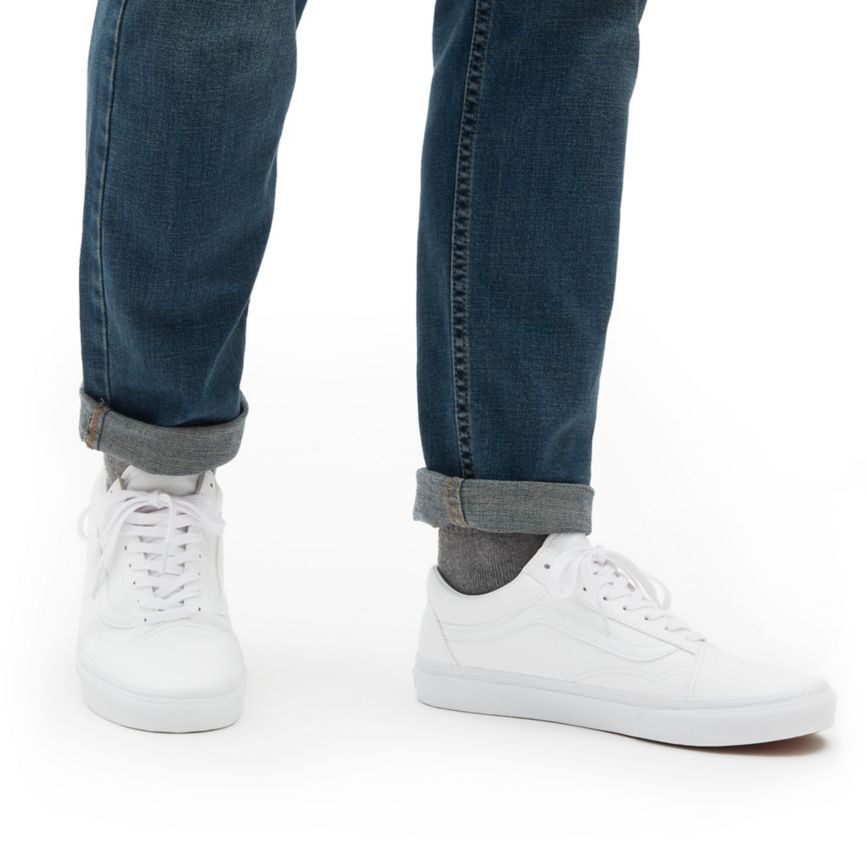 Vans Klasické Tumble Old Skool Topanky Biele | VN043R3IU47