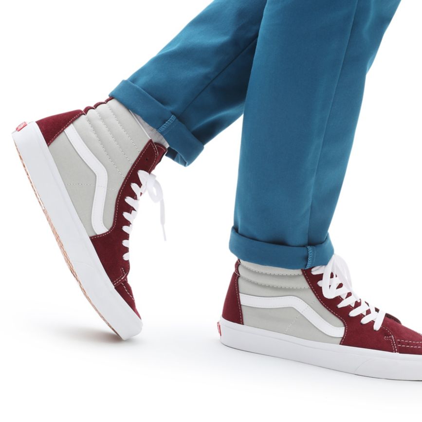 Vans Klasické Športové Sk8-Hi Topanky Bordove | VN258S7KH52