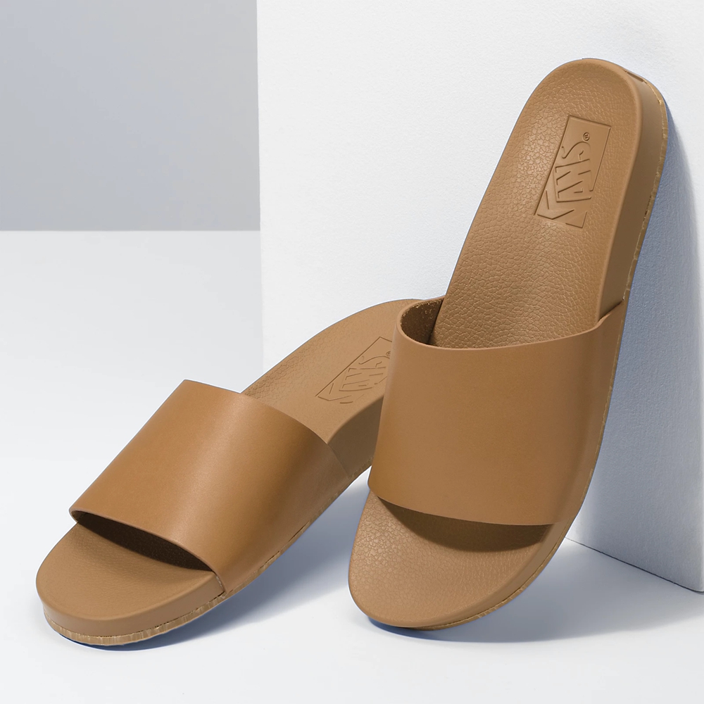 Vans Kozene Decon Slapky Hnede | VN040C1ER55