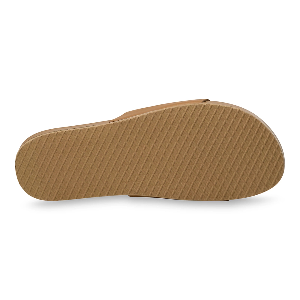 Vans Kozene Decon Slapky Hnede | VN040C1ER55