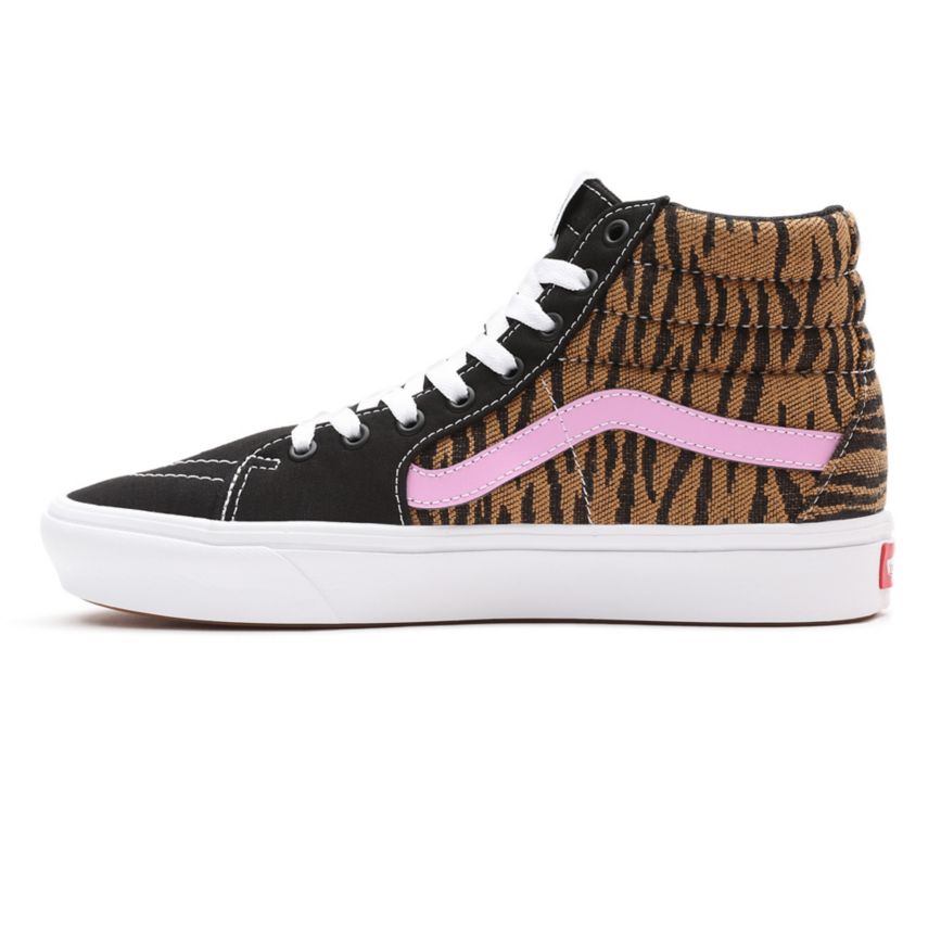 Vans Le Tigre ComfyCush SK8-Hi Topanky Čierne | VN294B4LQ72