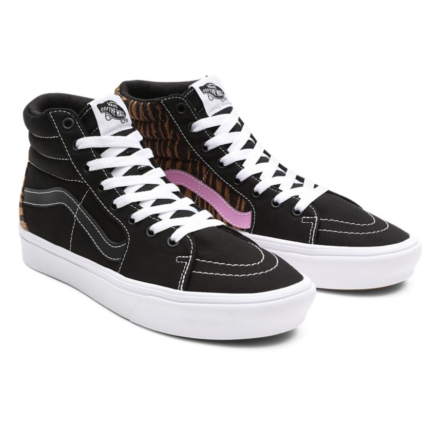 Vans Le Tigre ComfyCush SK8-Hi Topanky Čierne | VN294B4LQ72