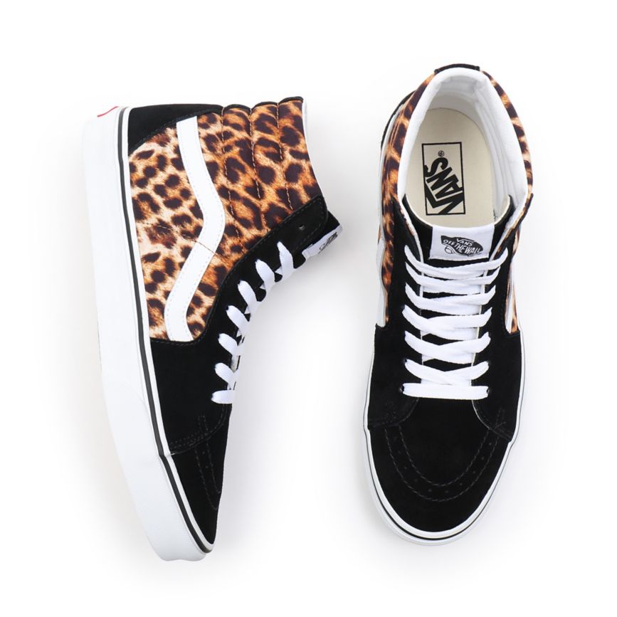 Vans Leopard SK8-Hi Topanky Čierne | VN520N7NM86